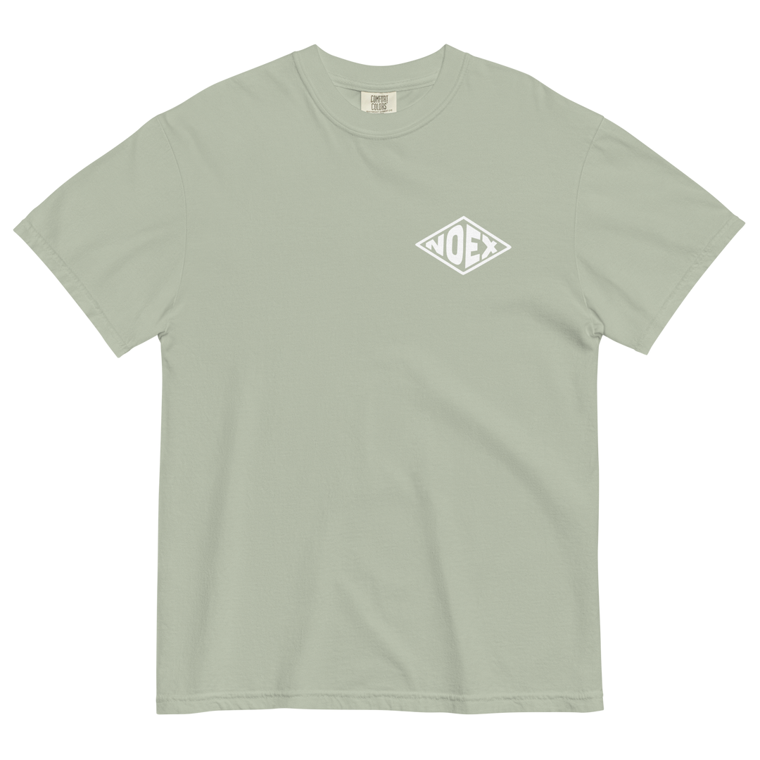 Soft and Durable Comfort Colors short sleeve t-shirt featuring a 'Tropical Retreat' design part of the No Expectations brand collection Bay