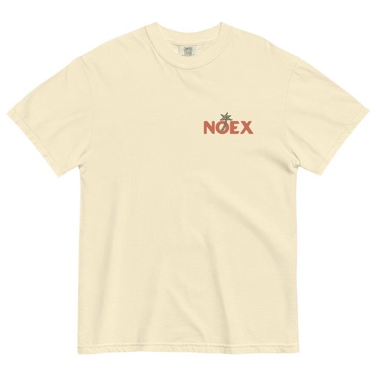 Soft and Durable Comfort Colors short sleeve t-shirt featuring a 'Stress Less - Travel More' design with a Pineapple Girl graphic, part of the No Expectations brand collection Ivory