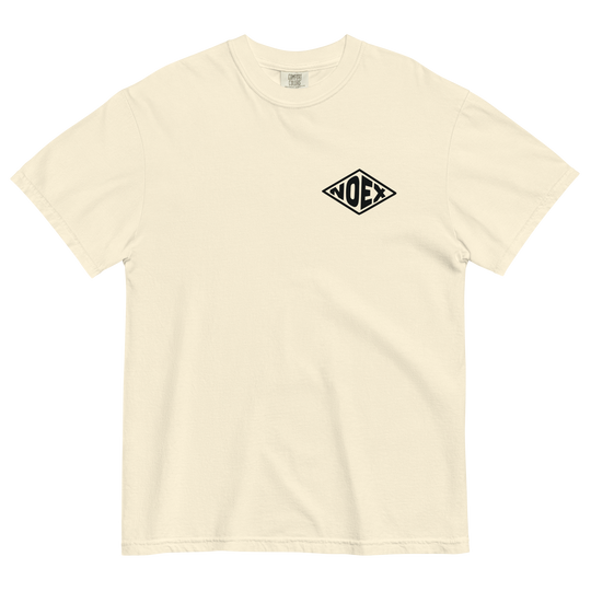 Soft and Durable Comfort Colors short sleeve t-shirt featuring a 'Tropical Retreat' design part of the No Expectations brand collection Ivory