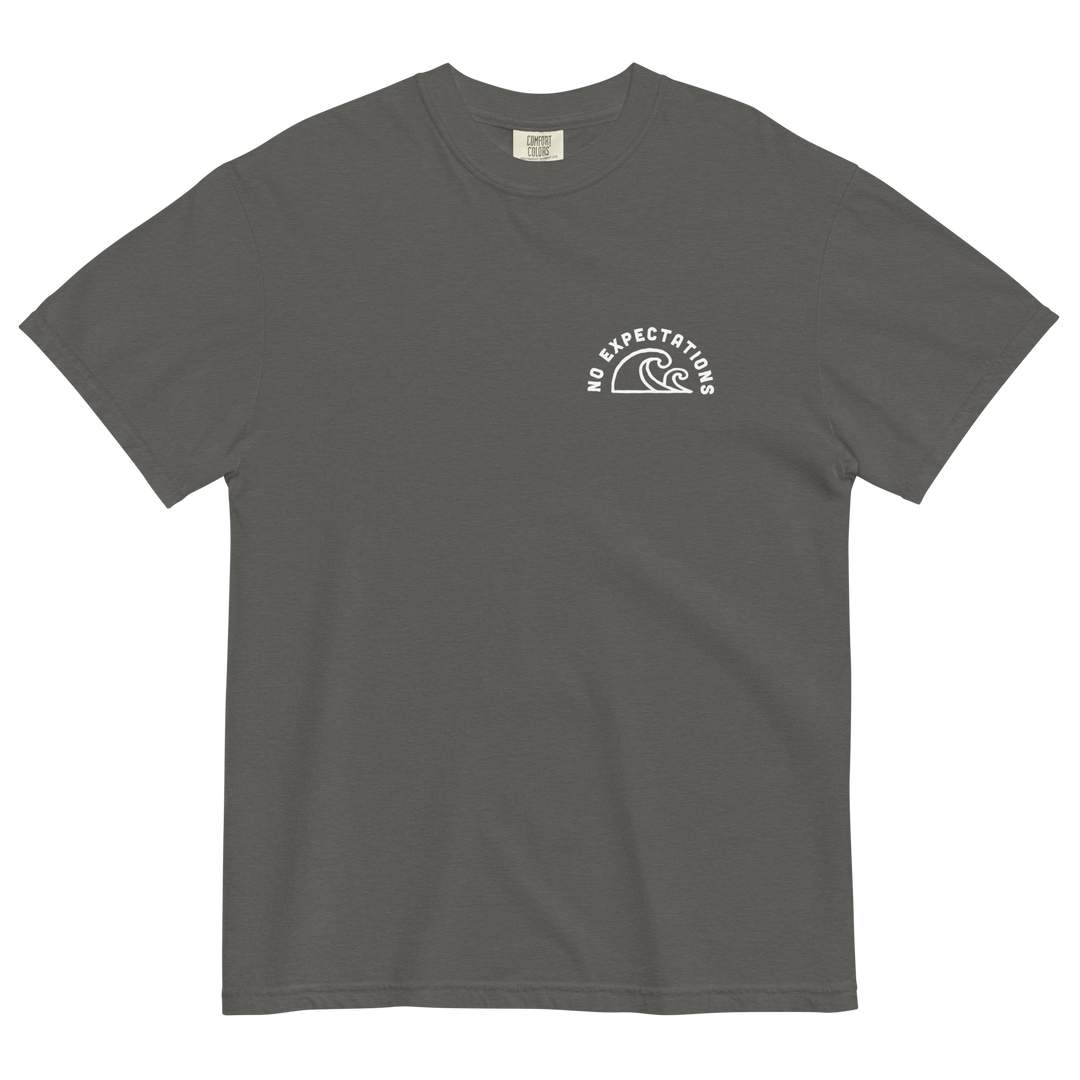 Soft and Durable Comfort Colors short sleeve t-shirt featuring the a design based around Big Sur, part of the No Expectations brand collection Pepper