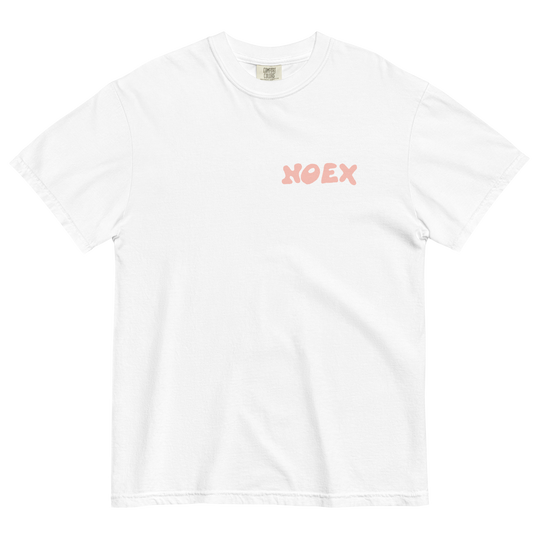 Soft and Durable Comfort Colors short sleeve t-shirt featuring a 'Travel More' design part of the No Expectations brand collection White