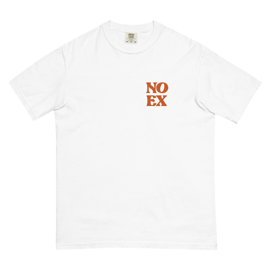 Soft and Durable Comfort Colors short sleeve t-shirt featuring a Nature Path graphic, part of the No Expectations brand collection White