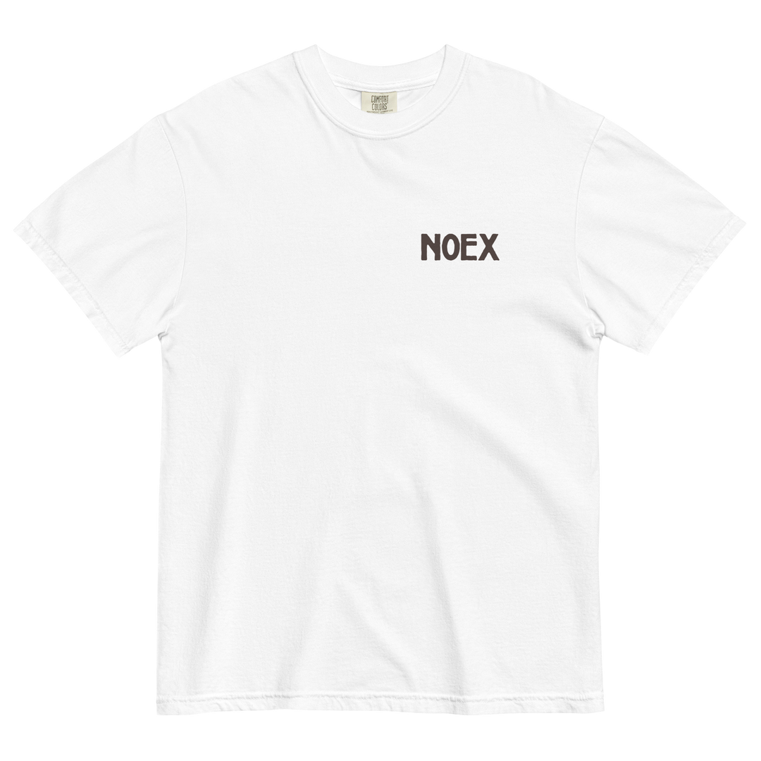 Comfort Colors short sleeve t-shirt featuring a Joshua Tree National Park-inspired design, part of the No Expectations brand collection White