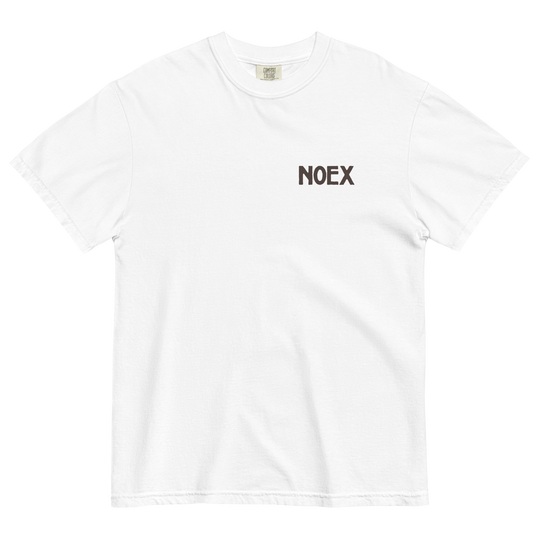 Comfort Colors short sleeve t-shirt featuring a Joshua Tree National Park-inspired design, part of the No Expectations brand collection White